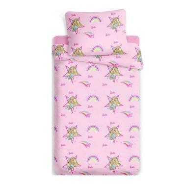 Imagem de Jogo de Cama 2 peças Infantil Toque de Seda - Jolitex - Barbie