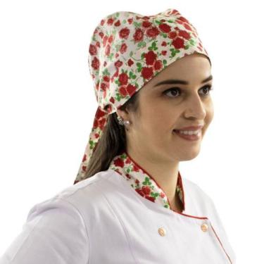 Imagem de Bandana Lenço Para Chef Cozinha Unissex Estampas Cores Outlet Dr Chef 