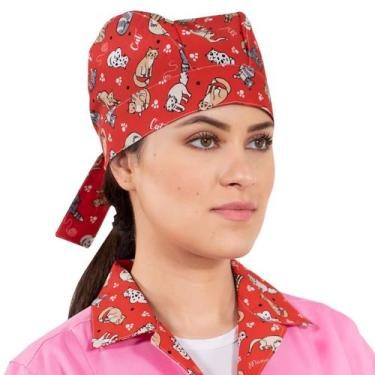 Imagem de Bandana Lenço Para Chef Cozinha Unissex Estampas Cores Outlet Dr Chef 