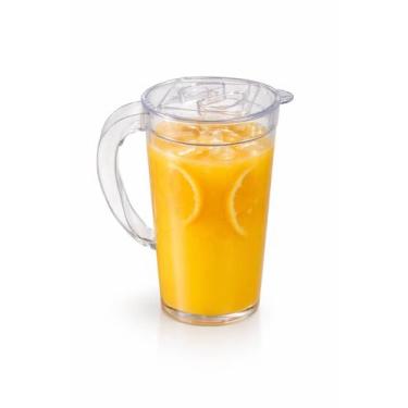 Imagem de Jarra de Suco De Acrílico 1,2 Litros Para Servir Suco Água Mesa Posta 
