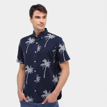Imagem de Camisa GAP Coconut Masculina, Azul, P