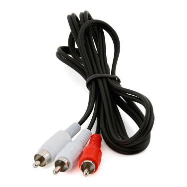 Imagem de Cabo 2 Rca M Para 1 Rca M Niquelado - 3 Metros