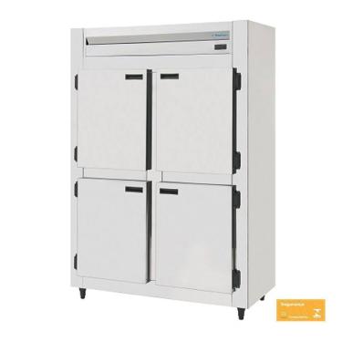 Imagem de Geladeira Comercial 4 Portas de Inox Brilhante 220V 15KRBR4PD Kofisa