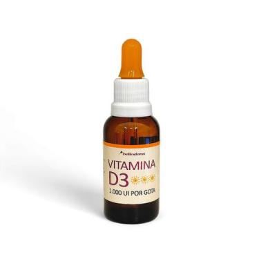 Imagem de Vitamina D3 - 1.000 UI/gota - 30ml - Farmácia Belladona  Fitoterápicos