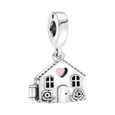 Imagem de Pingente Árvore Genealógica Prata 925 Charm Mãe Pai Amor Eterno Para P