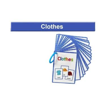 Imagem de Cartões De Vocabulário Em Inglês Para Crianças Montessori, Auxílios De