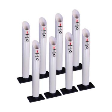 Imagem de Kit 8 Coletores Individuais Água PVC - CM Design