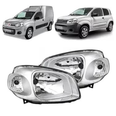 Imagem de Par Farol Uno Fiorino 2010 2011 12 13 Way Vivace Attractive - BBS ZEEN