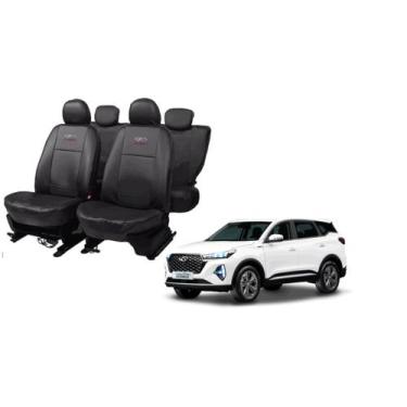 Imagem de Jogo Capa Couro Tiggo 7 Pro 2019 a 2025 Impermeável - ferro tech br