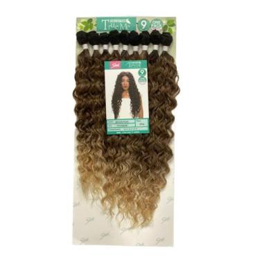 Imagem de Cabelo Orgânico Cacheado Beleza Plus 320g Fibra Natural para Alongamen