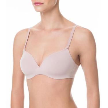 Imagem de Sutiã Sem Aro Lift Liz Lingerie - Ref. 51257, Blush, 46B