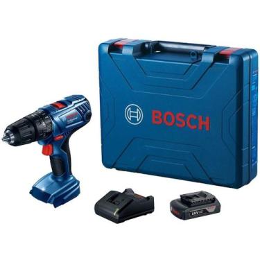 Imagem de Furadeira e Parafusadeira a Bateria de Impacto - Bosch 18V Velocidade 