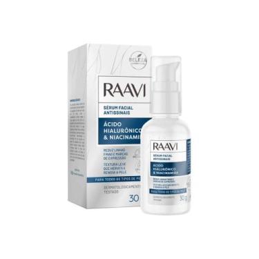 Imagem de Sérum Facial Raavi Antissinais Ácido Hialurônico 30gr