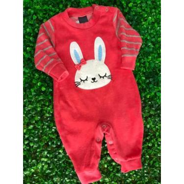 Imagem de Macacão Longo Infantil Feminino Plush Interativo Diversos - MASSARA BA