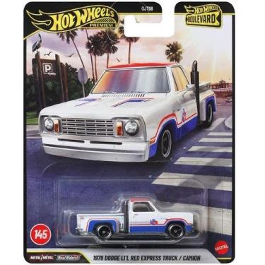 Imagem de Carro HOT Wheels Boulevard Premium 1978 Dodge TRUCK Mattel JHW27