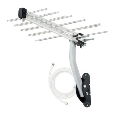 Imagem de Antena Digital Log 20 Aquário Periódica 4k C/Suporte Cabo