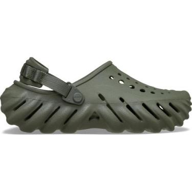 Imagem de Sandália Crocs Echo Clog Dusty Olive, 41, Dusty olive