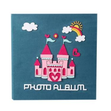 Imagem de Álbum Para 600 Fotos 13x9 Casamento Presente - Castelo - Markotec