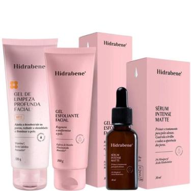 Imagem de Hidrabene SkinCare Gel de Limpeza Vit C 120ml + Gel Esfoliante 100ml +