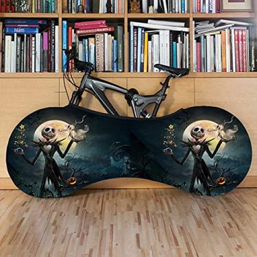 Imagem de NBZH Capa para roda de bicicleta para uso interno, antipoeira, bolsa para roda de bicicleta altamente elástica/lenço de cabeça grátis, 007