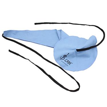 Imagem de Tongina Pano de manutenção de saxofone pano de limpeza de saxofone para acessório de flauta de clarinete - azul, conforme descrito