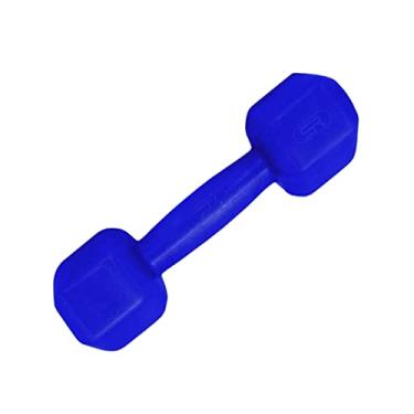 Imagem de Halter Sextavado Emborrachado 6 Kg - Peso Musculação 6kg