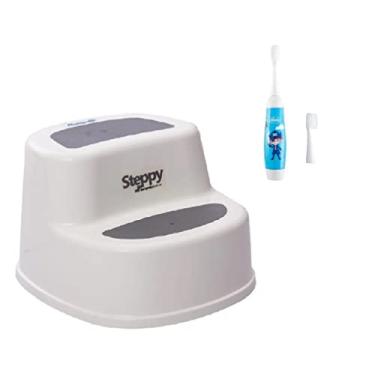 Imagem de Kit Higiene Degrau Steppy e Escova de Dentes Elétrica