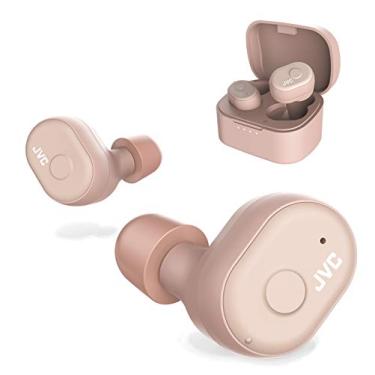Imagem de JVC Fones De Ouvido Verdadeiramente Sem Fio, Bluetooth 5.0, Resistência À Água(Ipx5), Longa Duração Da Bateria(4 + 10 Horas), Seguro E Conforto Ajuste Com Fones De Ouvido De Espuma De Memória Haa10Tp