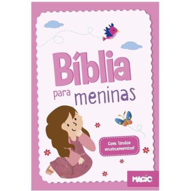 Imagem de Livro Infantil Ilustrado Bíblia A Meninas 128 Páginas