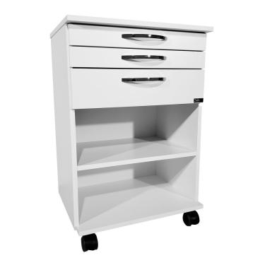 Imagem de Gaveteiro Lumen 2 Gavetas e Rodízios Anti-Ruídos - Deki