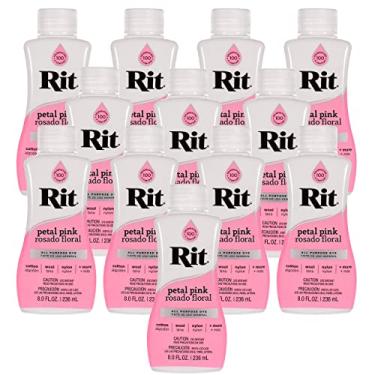 Imagem de Rit Corante Líquido Multiuso | Pacote com 12 | Funciona com Misturas de Algodão, Seda, Madeira e Outros Tecidos/Tecidos | Crie Cores e Desenhos Personalizados