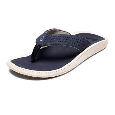 Imagem de Sand lias confort veis masculinas Ulele imperme veis OLUKAI, Blue Depth/Blue Depth, 15