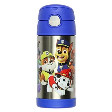 Imagem de Thermos Garrafa Funtainer de 355 ml, azul da Patrulha Canina