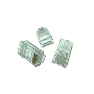 Imagem de Conector Rj45 Cat5 Pacote Com 10 N 3 0 30mm