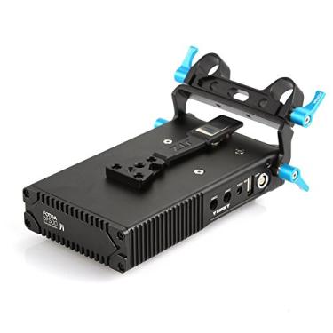 Imagem de Fotga DP500 Fonte de alimentação ferroviária de 15 mm suporte V placa de bateria e carregador para câmera DSLR mirrorless monitor transmissor de vídeo A7/A7R/A7S A9 GH6 S5II Canon R5C R50 R8 R10 Z8 Z9