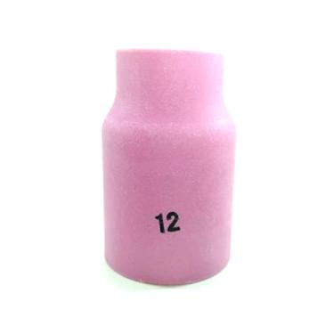 Imagem de Bocal Cerâmico Para Tocha Tig Gas Lens Pesado Nº 12 53N87 19,5mm - Oximig