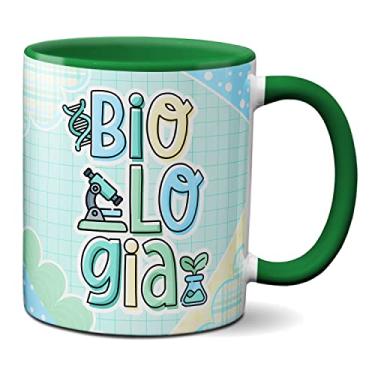 Imagem de Caneca Biólogo Profissional Biologia Profissão Presente (Verde)