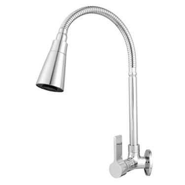 Imagem de Torneira Cozinha Parede Gourmet Cônico Cromado C-65