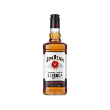 Imagem de Whisky Jim Beam White Bourbon 4 Anos Americano    - 1L