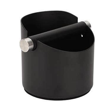 Imagem de Caixa de Knock de Borra de Café, Evita Derramamentos de Aço Inoxidável Seguro para Lava-louças Caixa Compacta de Knockout de Café Rápido para Cozinhas Domésticas para Cafés