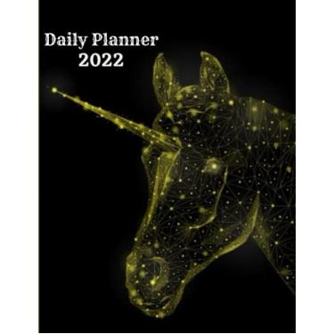 Imagem de 2022 Daily Planner : one page per day planner | Jan 2022-Dec 2022 | 365 pages | Undated daily planner with hourly schedule | Daily to do list planner ... planner 8.5x11": A4 Daily planner notebook