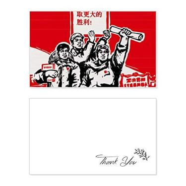 Imagem de Livro Papel, presidente vermelho, Mao Masses, cartão de agradecimento, aniversário, saudação, casamento, agradecimento