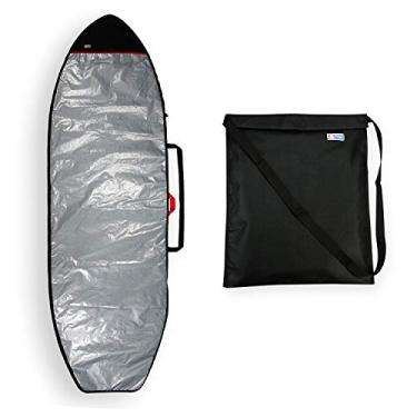 Imagem de CAPA PRANCHA STAND UP PADDLE REFLETIVA 9'6 A 9'11+ SACO ROUPA MOLHADA - MAORI EXTREME
