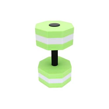 Imagem de Vaveren Barra de halteres aquática Haltere de natação barra de mão barra de resistência para piscina leve flutuador aquático para esportes aquáticos, VERDE