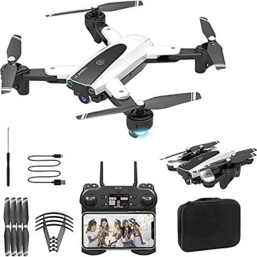 Imagem de Drones Com Câmera Para Adultos 4k, Drones Para Crianças Iniciantes RC Quadcopter RC Mini Drone Com Câmera Drones Boy Toys Gift 10-12 Years Old Teenage Support WiFi FPV,B,3 Baterias,incomparable13