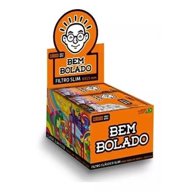 Imagem de Caixa 10 Filtros Bem Bolado Classico Slim 6x15 mm para Tabaco
