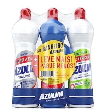 Imagem de KIT BANHEIRO AZULIM