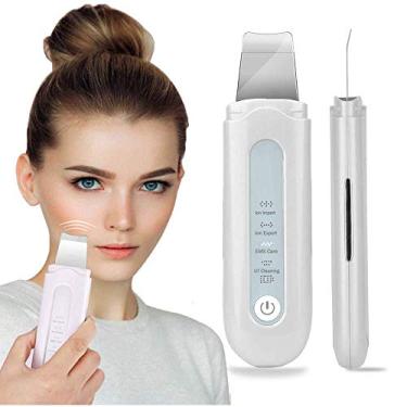Imagem de Professional Facial Skin Scrubber Spatula, Ul'trasonic Blackhead re'moval tool with 4 Modes,for Facial Deep Cleansing/Moisturizing/Lifting LATT LIV