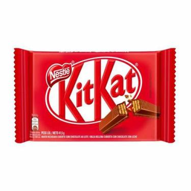 Imagem de Chocolate Kit Kat Caixa Com 24 Unidades Ao Leite