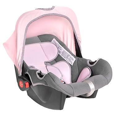 Imagem de Bebê Conforto até 13kg Styll Baby Grafite e Rosa